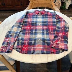 Tailored by Jcrew Summer Plaid Shirt